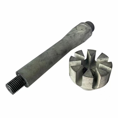 Rotor et arbre de graphite DC-1.85 personnalisables avec une excellente résistance à l'oxydation