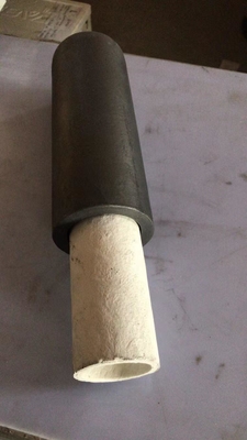 Matrice de graphite de support technique et coupe de protection pour la machine de coulée continue
