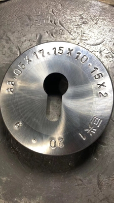 Formage personnalisé de pellicule de tungstène pour la précision du cuivre en laiton -0,01 personnalisation personnalisée