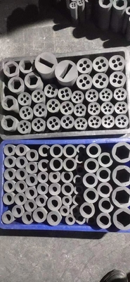Un trou Deux trous Moule de graphite pour la coulée de laiton Taille 5 mm à 140 mm Résistance 7-10 Ohm