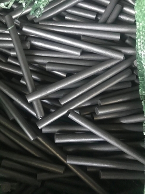 8 mm de diamètre 10 mm de longueur 100 mm de tige de graphite auto-lubrifiante avec forme extrudée