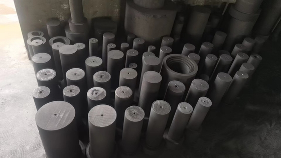 Mousse de graphite ronde pour l'industrie du laiton