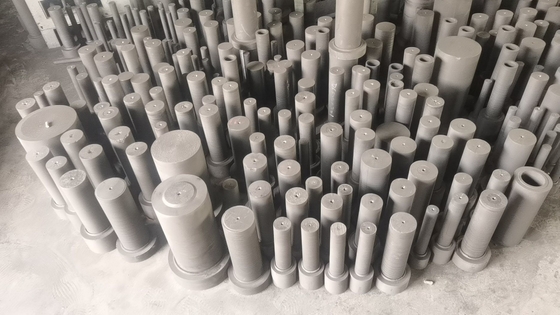 Mousse de graphite ronde pour l'industrie du laiton