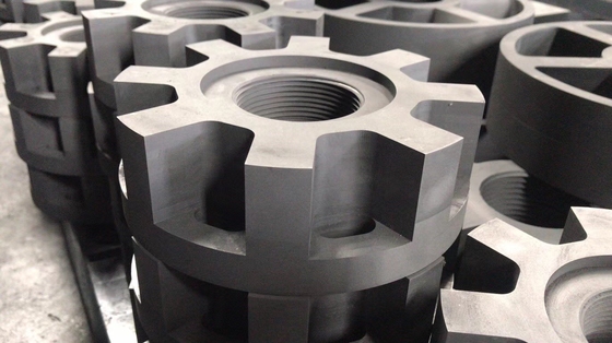 Rotor isostatique de graphite résistant aux hautes températures 1,85 g personnalisé pour le four à vide
