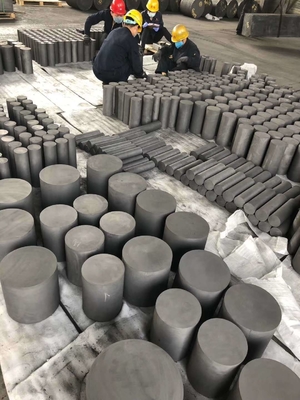Barre de graphite à haute densité personnalisée avec ligne de fabrication de morphologie de cristaux en flocons