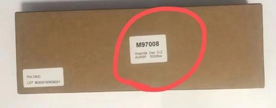 Électrode à barres de disque de graphite en flocons de 6*150 mm pour équipement Spectroil de qualité industrielle