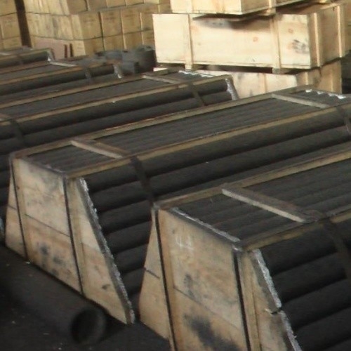Morphologie des cristaux de graphite en flocons personnalisé 1.6g Graphite Electrode Rod pour l'industrie