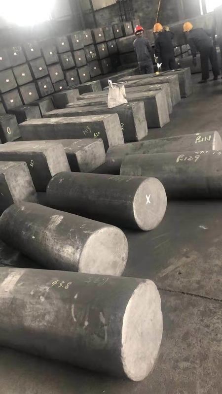 135 MPa Résistance à la compression Bande de graphite pour produit de taille de grain moyenne