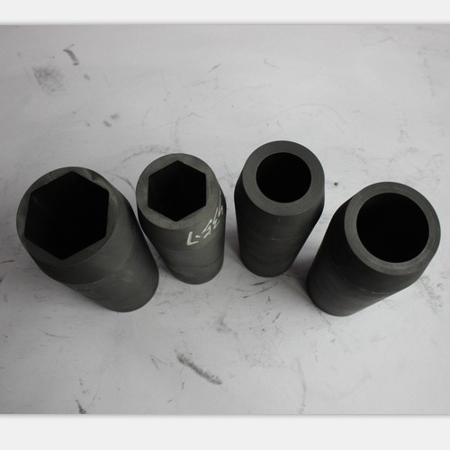 8% Porosité et résistance de 7 à 10 Ohm Moule hexagonale de graphite pour barre de laiton personnalisée