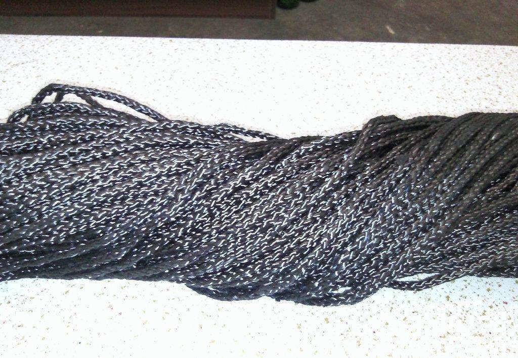 Emballage Textiles Corde en fibre de carbone T700sc électrique conducteur tissé rond 5/6/8/10 mm