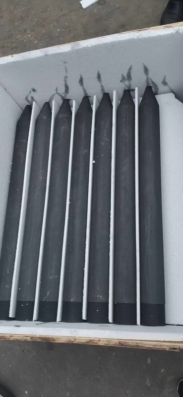 Graphite de haute pureté tapant le chapeau à cône pour la coulée en laiton DC-1.85 utilisé dans la coulée
