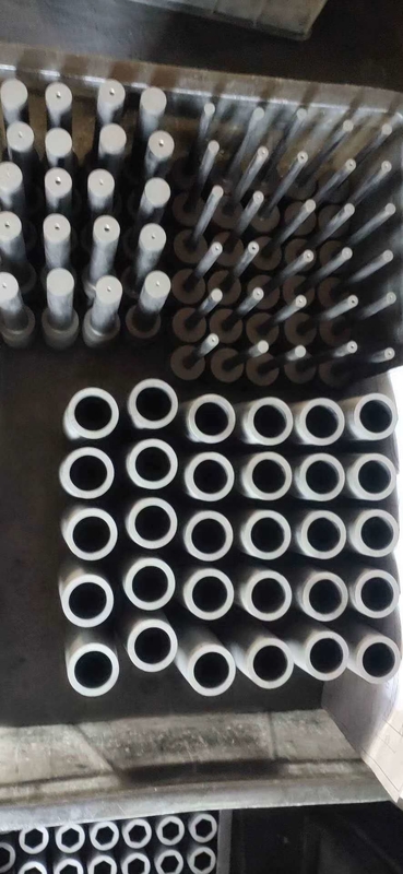Mousse de graphite pour la coulée continue de laiton trois trous ronde hexagonale carré engrenage DC-1.85