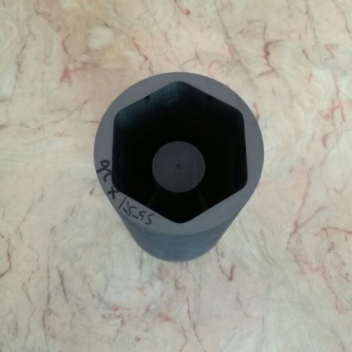 2016 Hexagon Graphite Mold avec une morphologie cristalline flaqueuse et 100% de carbone