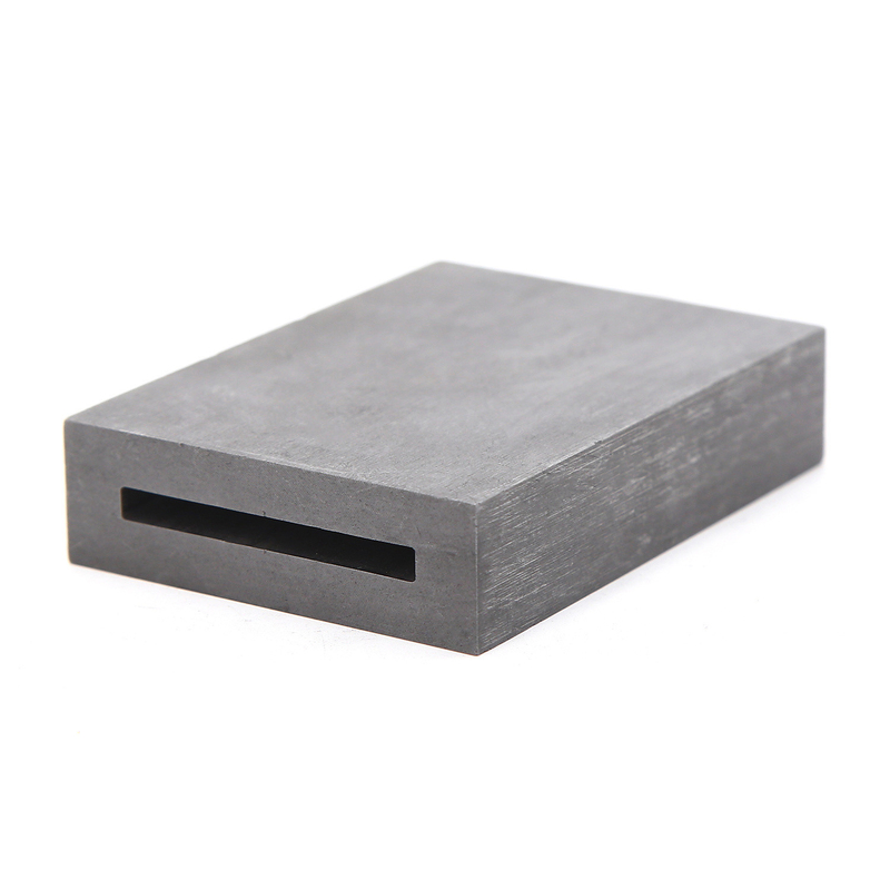 Densité Moule en graphite tubulaire pour la coulée en continu Porosité en laiton 8% revêtement intérieur