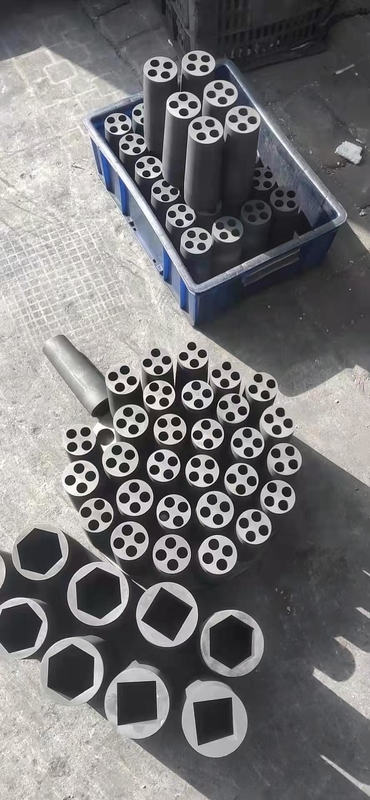 Technologie de support Moule de graphite pour barre ronde solide Barres en bronze de coulée continue